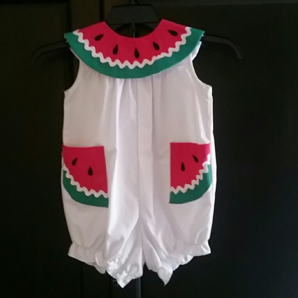 Girls 4t watermelon romper